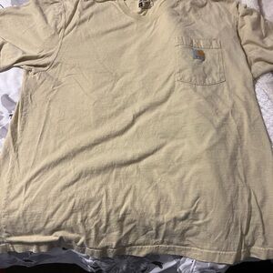 Carhartt Men's Yellow T-Shirt